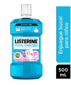 ENJUAGUE LISTERINE TOTAL CARE KIDS X 500 ML