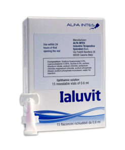 IALUVIT SOL.OFTALMICA CAJA X 15 UNDS