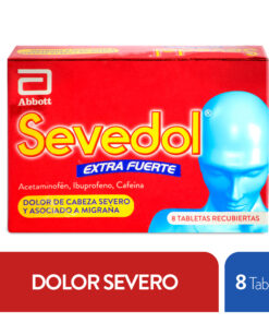 SEVEDOL EXTRA FUERTE CAJA X 8 TABS