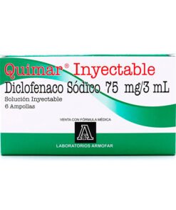 QUIMAR (DICLOFENACO) CAJA X 6 AMPS