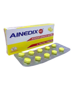 AINEDIX AC 100 MG CAJA X 10 TABS