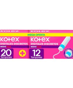 TAMPONES KOTEX MEDIO PG 20 LLV 32