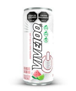 ENERGIZANTE VIVE 100 SANDIA LIMON LATA X 310 ML