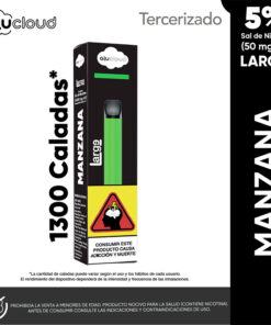 GLUCLOUD MANZANA LARGE 1300 X 1 CAPSULA