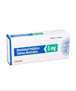MONTELUKAST  5 MG HETERO CAJA X 30 TABS