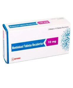 MONTELUKAST 10 MG HETERO CAJA X 30 TABS