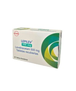 LEPILEV 500 MG CAJA X 30 TABS