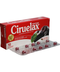 CIRUELAX MINITABS CAJA X 10 COMP