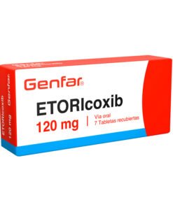 ETORICOXIB 120 MG GENFAR CAJA X 7 TABS