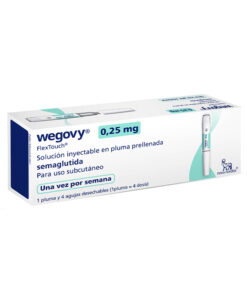 WEGOVY 0.25 MG SOL.INYECTABLE X 1 PLUMA