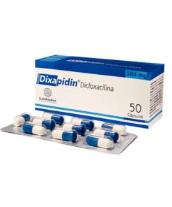 DIXAPIDIN 500 MG CAJA X 50 CAPS