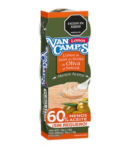 ATUN VAN CAMPS ACEITE DE OLIVA 3 UNDS X 60 GR