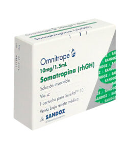 OMNITROPE 10 MG/1.5 ML SOL.INY CAJA X 1 CART