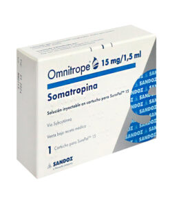 OMNITROPE 15 MG/1.5 ML SOL.INY CAJA X 1 CART