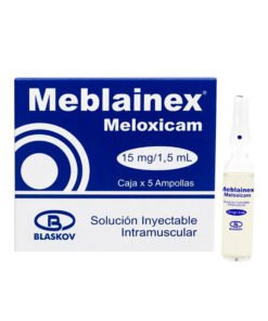 MEBLAINEX 15 MG SOL.INYECTABLE CAJA X 5 AMP