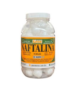 NAFTALINA LEON FCO X 75 UNDS