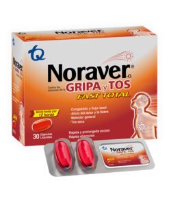 NORAVER GRIPA FAST TOTAL CAJA X 30 CAPS