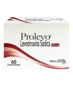 PROLEVO 100 MCG CAJA X 60 CAPS
