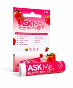 BALSAMO LABIAL ASK ME LIPS FRESA X 5 GR
