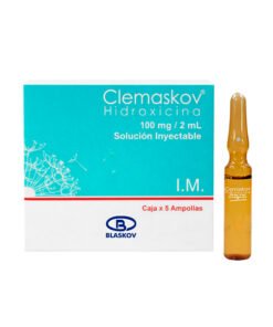 CLEMASKOV SOL.INYECTABLE CAJA X 5 AMP
