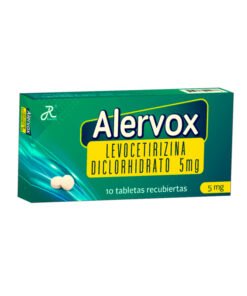 ALERVOX 5 MG CAJA X 10 TABS