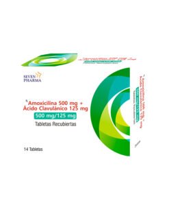 AMOXICILINA+CLAVUL.500/125 MG SEVENP X 14TABS