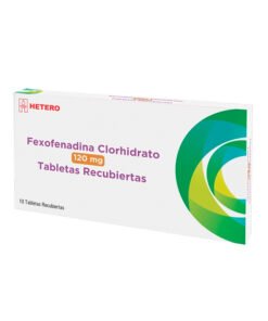 FEXOFENADINA 120 MG HETERO CAJA X 10 TABS