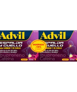 ADVIL ESPALDA Y CUELLO OFERTA DUOPACK X10 CAP