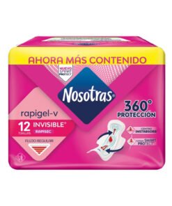 TOALLAS NOSOTRAS INV.RAPIGEL X 12 UNDS