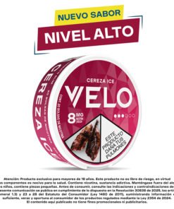 VELO NICOTINA CEREZA ICE 8 MG