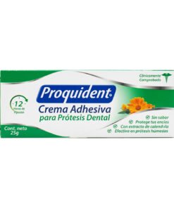 CREMA ADHESIVA PROQUIDENT SIN SABOR TUBO X 25 GR