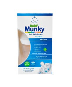 BIBERON MUNKY ANTI-COLIC 1M+ X 4 ONZ