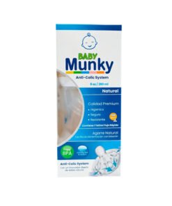 BIBERON MUNKY ANTI-COLIC 6M+ X 9 ONZ