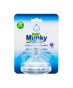 CHUPO BIBERON MUNKY ANTI-COLIC 3M+ X 1 UND
