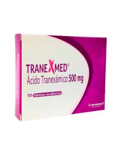 TRANEXMED 500 MG CAJA X 10 TABS