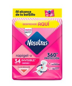 TOALLAS NOSOTRAS INV.RAPIGEL X 34 UNDS