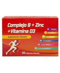 COMPLEJO B +ZINC +VIT.D3 COMERLAT CAJA X 30 CAPS
