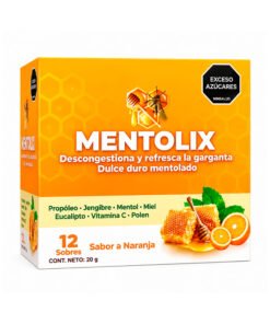 MENTOLIX NARANJA CAJA X 12 S/S
