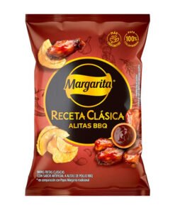 PASAB. PAPAS MARGARITA RECETA ALITAS BBQ X38G