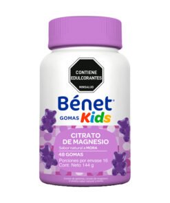 BENET GOMAS KIDS CITRATO MAGNESIO MORA X 48 UNDS