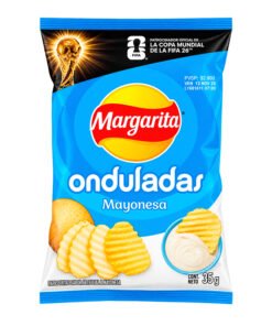PASAB. PAPAS MARGARITA ONDULADA MAYONESA X 35 GR