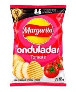 PASAB. PAPAS MARGARITA ONDULADA TOMATE X 35 GR