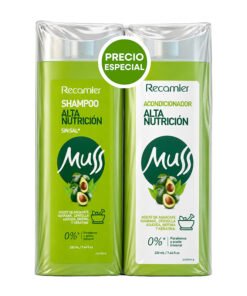 CHAMPU MUSS ALTA NUTRICION X 220 ML + ACOND X 220ML
