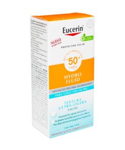 EUCERIN SUN FACIAL FPS50+ HYDRO FLUID FCO X 50 ML