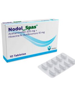 NODOL SPAS 325/10 MG CAJA X 10 TABS