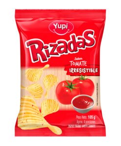 PASAB. PAPAS RIZADAS TOMATE X 105 GR