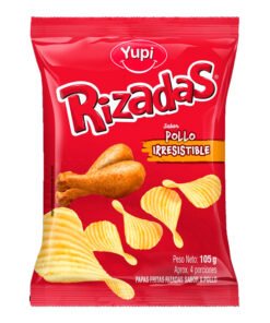 PASAB. PAPAS RIZADAS POLLO X 105 GR
