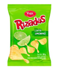 PASAB. PAPAS RIZADAS LIMON X 105 GR