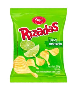 PASAB. PAPAS RIZADAS LIMON X 25 GR