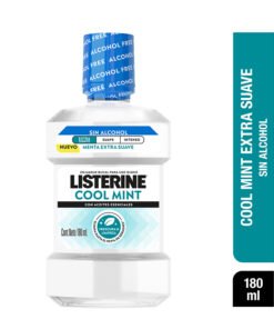 ENJUAGUE LISTERINE COOL MINT EXTRA SUAVE X 180 ML